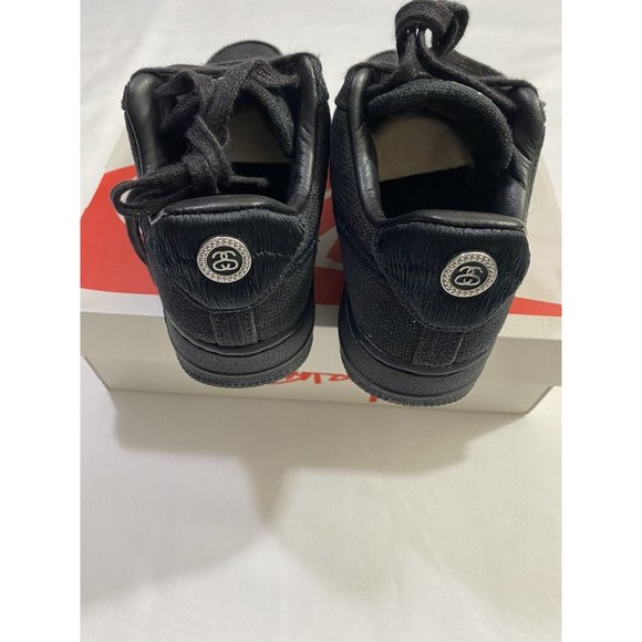 Pre-Owned Mens Size 4 Black Nike Air Force 1 Low / Stussy Basketball Shoes main image 9